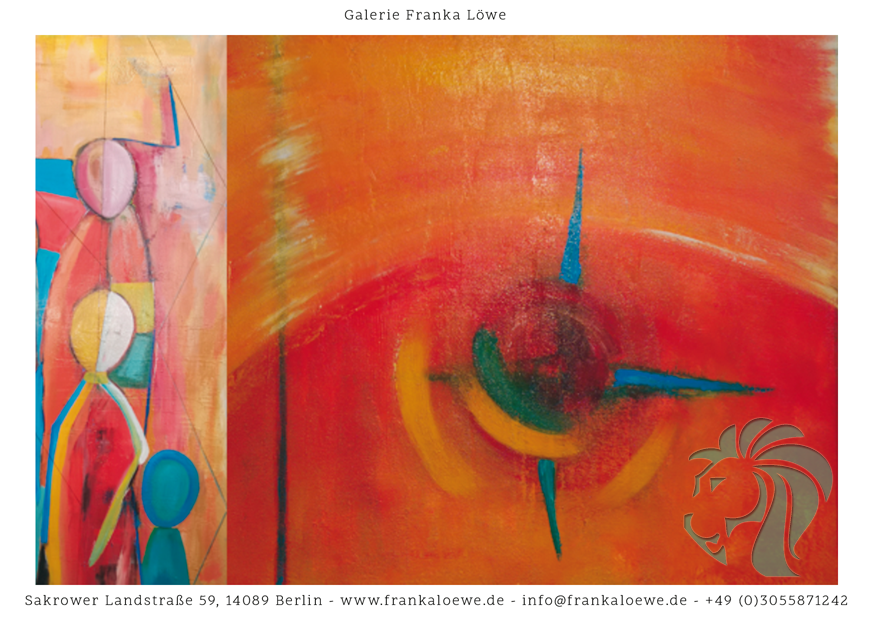 Zweiter Kunstmarkt im Garten der Galerie Franka Löwe