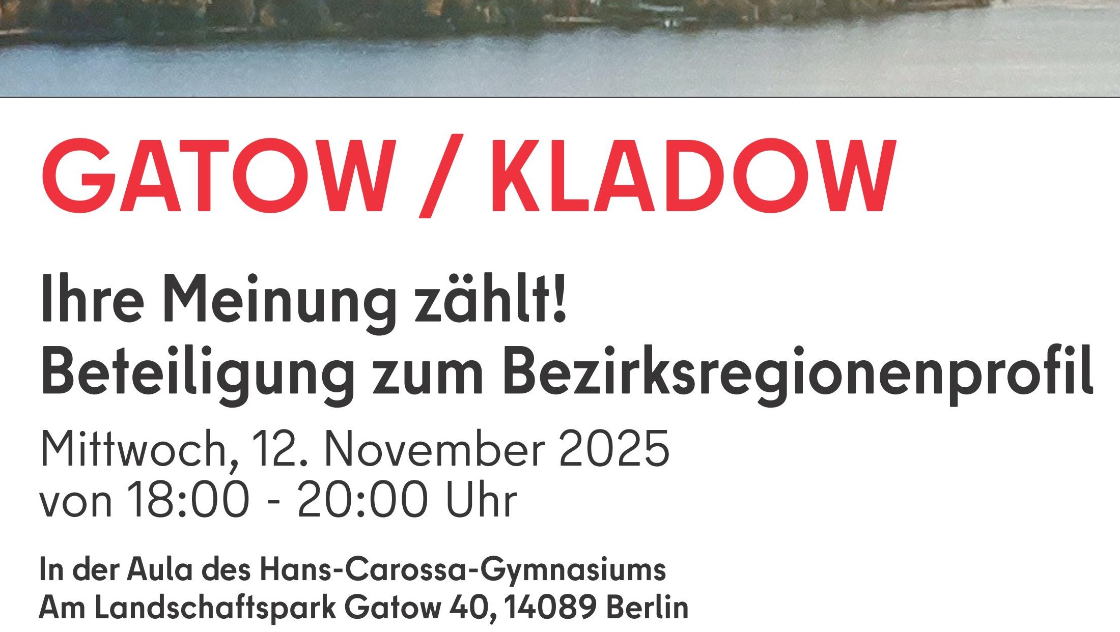 2. Bürgerbeteiligungsveranstaltung zum Kadower Dorfkern